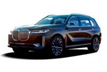 可能显示出备受期待的顶级BMW X7 SUV的官方设计