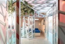 最新的MINI Living城市客舱引用洛杉矶的动态建筑