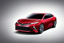 全新的Toyota Camry的前端设计可能已在某种程度上被揭露