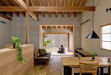 Hearth Architects用植树的中庭完成了滋贺县的家庭住宅