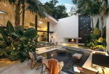 BAMO为阿根廷律师事务所创造带庭院景观的居家室内设计