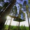 Snøhetta为瑞典的Treehotel增添了观星网的树梢小屋