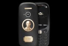 俄罗斯高端智能手机制造商Caviar设计了标志性的诺基亚3310版本