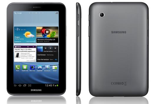 三星7英寸Galaxy Tab2和东芝安卓平板AT200评测如何