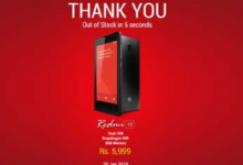 小米于1月20日星期二在Flipkart上出售了9万部手机
