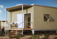 社会建筑师协会为难民设计了低成本的六角形避难所