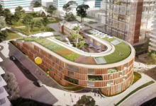 格里姆肖公布了悉尼郊区高层学校综合体的计划
