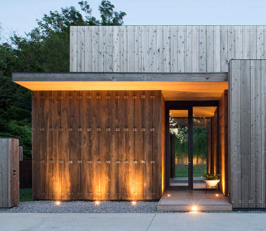  贝茨马西建筑师设计的长岛房屋具有可调节的隔音墙 