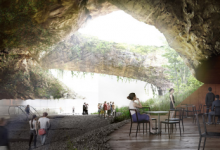 go研吾的洞穴状植物覆盖的博物馆致力于菲律宾历史