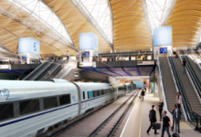 格里姆肖推出了伦敦Euston车站的HS2改版入口和平台