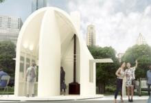 Ultramoderne赢得了为芝加哥建筑双年展设计湖边亭的竞赛