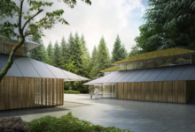 建筑师Ken研吾为波特兰日本花园设计了一个扩建方案