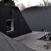 Leth＆Gori的沥青覆盖的屋顶吊舱在丹麦平房之上创造了新的房间