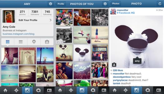  Instagram是Facebook上流行的照片和视频共享应用程序 