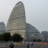 扎哈哈迪德的望京苏豪区综合体在北京即将竣工