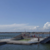 WhiteArkitekter的浮动结构将港口游泳带到了丹麦的一个小岛上