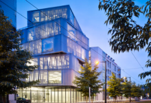 马克米拉姆建造的铝制建筑被添加到斯特拉斯堡建筑学院