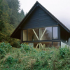 Balsthal的PascalFlammersHouse设有木制支撑架和圆形窗户