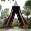 StudioGalantini重建意大利小教堂的木制框架