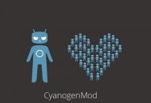 CyanogenMod来为许多设备创建第一个功能源内置的ROM