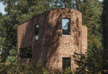 BLAFArchitecten用再生砖在比利时建造房屋