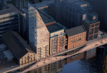 UrbanAgency的DockMill将成为欧洲最高的木材建筑之一