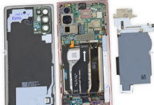 Galaxy Note 20 Ultra拆解显示两种不同的散热解决方案