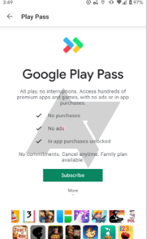 Google确认为Android应用提供“ Play Pass”订阅服务