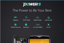 UlefonePower5s是大型电池系列的入门级智能手机
