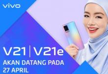 Vivo V21和Vivo V21e将于4月27日在马来西亚发布