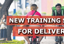 新的培训计划可帮助送货车手改用电动自行车
