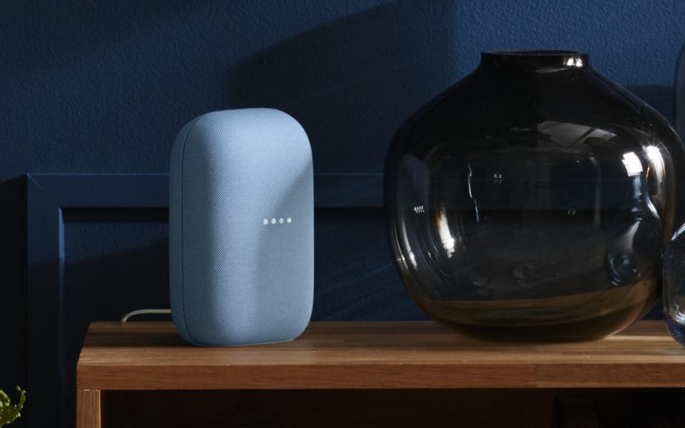 谷歌展示其新的Nest智能扬声器