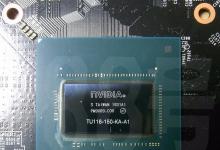 带有TU116-1GPU的NVIDIA GeForce GTX 1650显卡，板载Turing NVENC和GDDR6