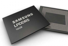 三星发布了10 nm 16 GB LPDDR5内存