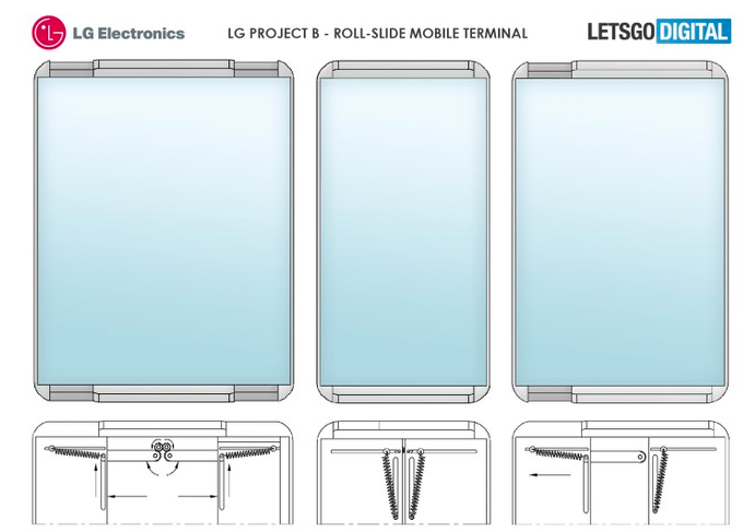 LG申请可伸缩屏幕专利，将手机转变为平板电脑