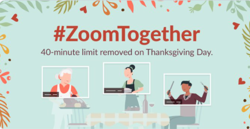 Zoom暂时取消了40分钟的通话限制