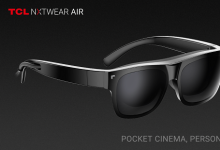 TCL NXTWEAR AIR全球首亮相：外形与墨镜相似，支持2D、3D观影
