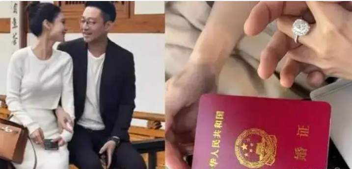 汪小菲领完结婚证带妻子办签证