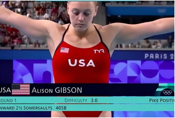 美国跳水尴尬一幕：3米板“炸鱼落水”裁判集体给0分！