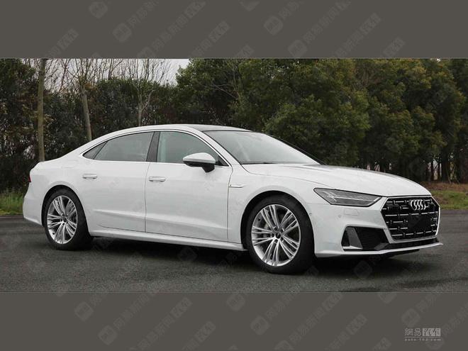 曝上汽奥迪A7L实车 55TFSI动力/配置超进口版