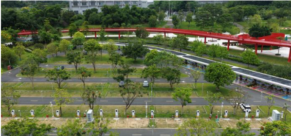 全国单站规模最大兆瓦级车网互动闪充示范站落地深圳